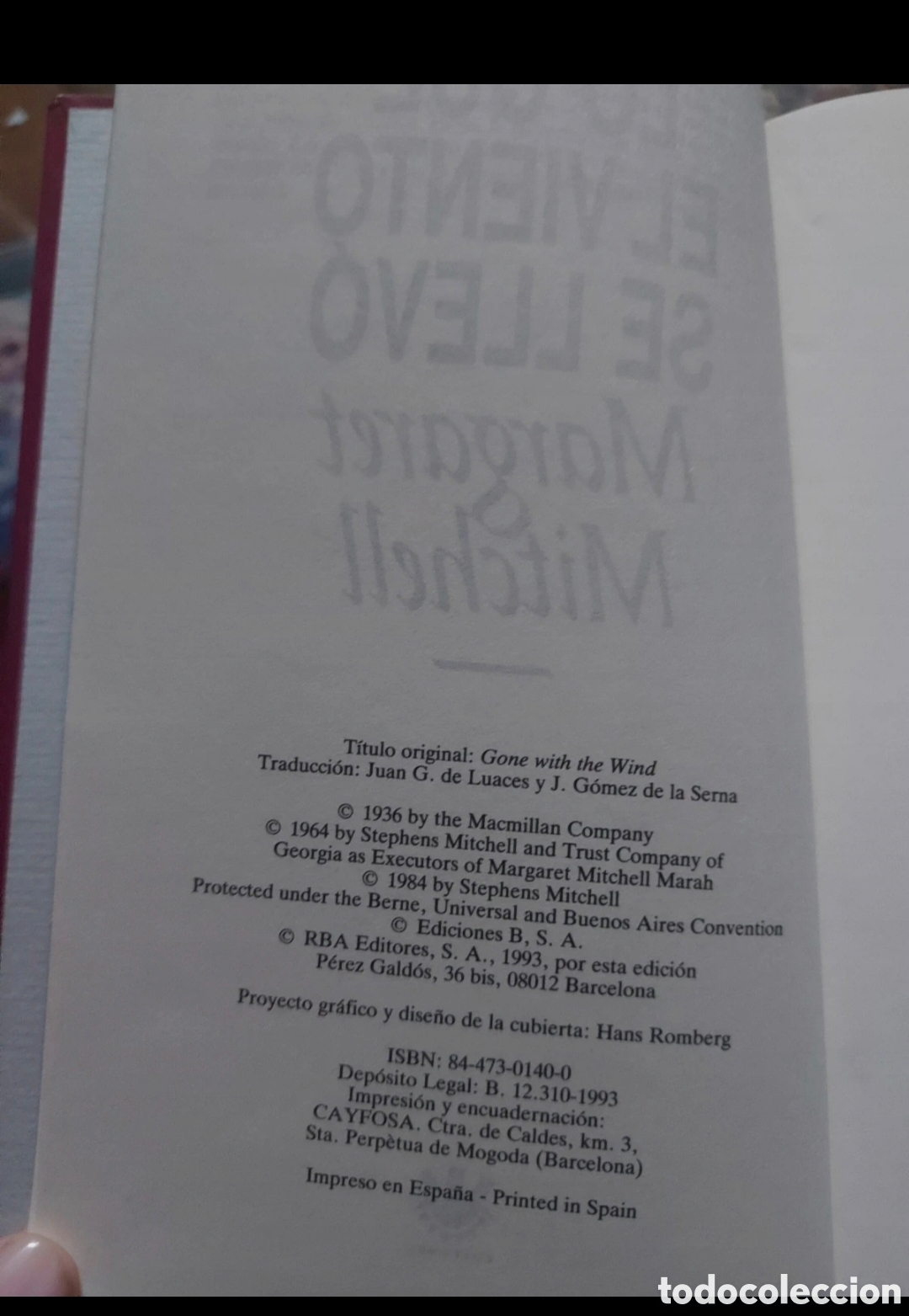 Libros de segunda mano: Lo que el viento se llev&oacute; - Foto 5