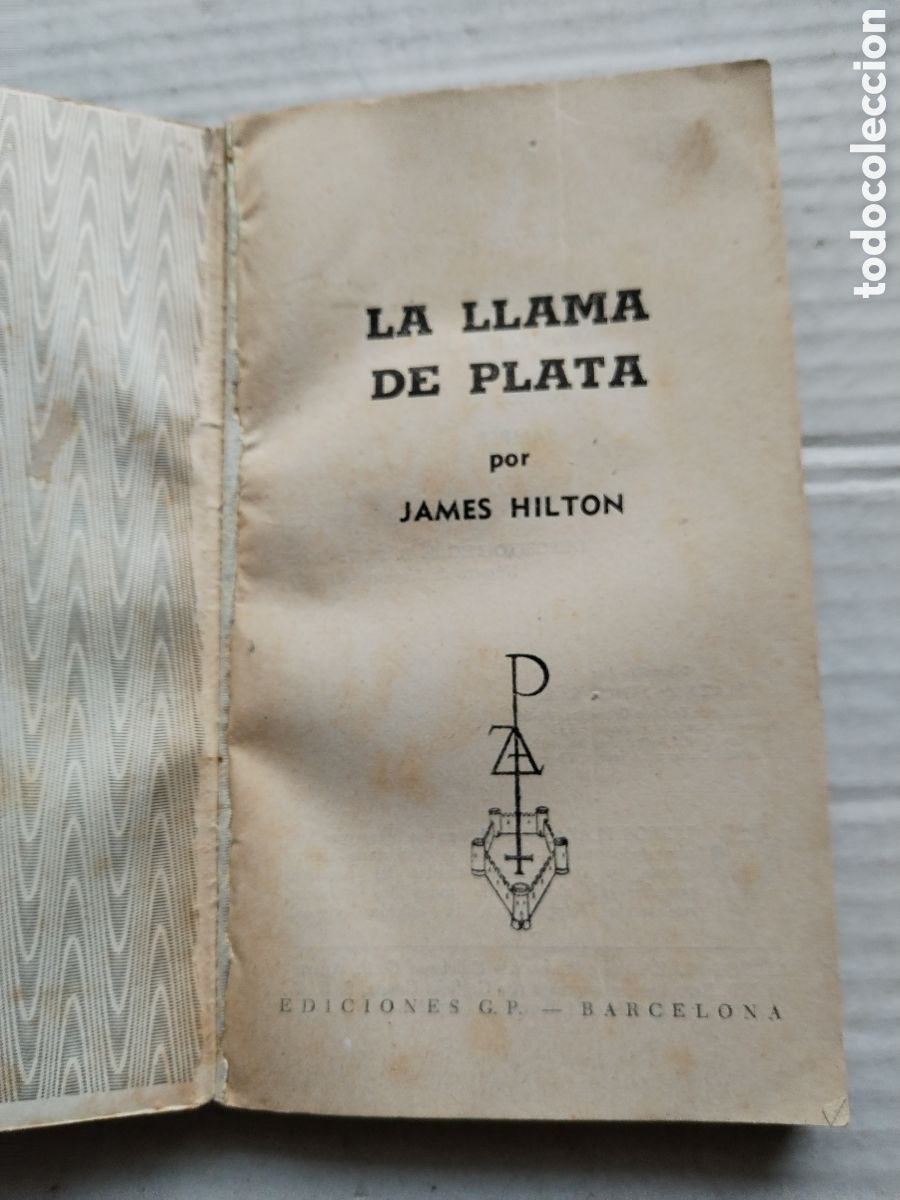 Libros de segunda mano: LA LLAMA DE PLATA/JAMES HILTON - Foto 2
