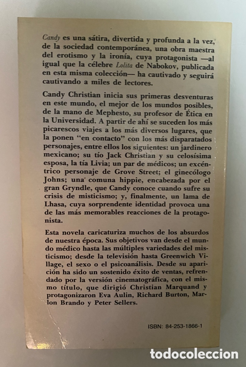 Libros de segunda mano: Candy - SOUTHERN, Terry; HOFFENBERG, Mason - Foto 2