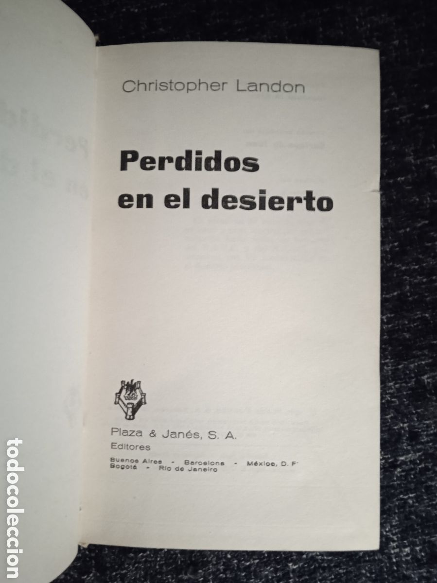 Libros de segunda mano: PERDIDOS EN EL DESIERTO / CHRISTOPHER LANDON - Foto 2