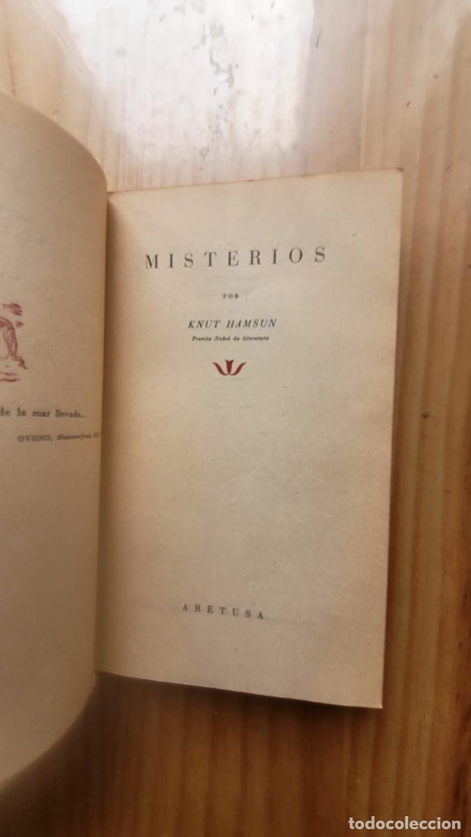 Libros de segunda mano: MISTERIOS - KNUT HAMSUN - Foto 4