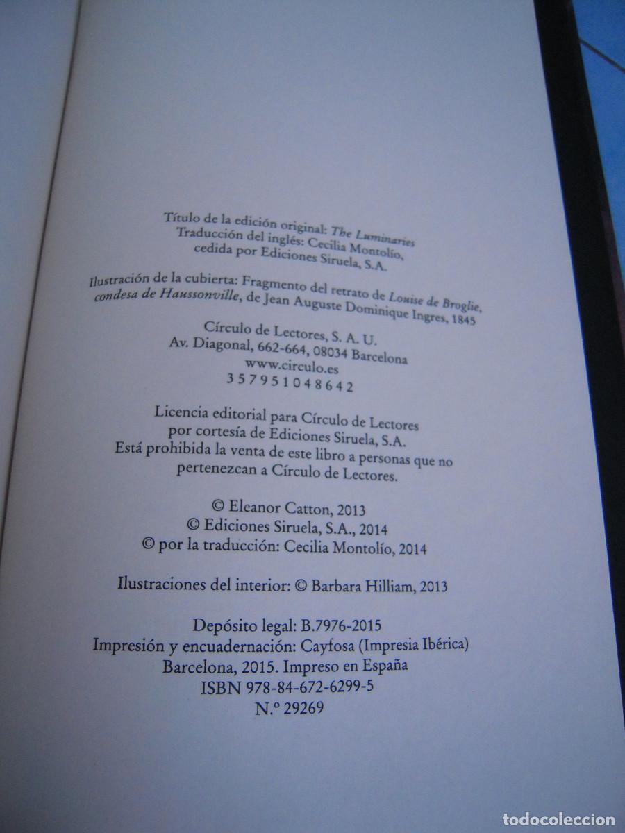 Libros de segunda mano: Las luminarias, de Eleanor Catton - Foto 10