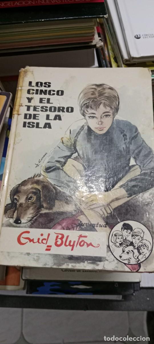 Libros de segunda mano: TOP-17 LIBRO LOS CINCO Y EL TESORO DE LA ISLA ENID BLYTON - Foto 1