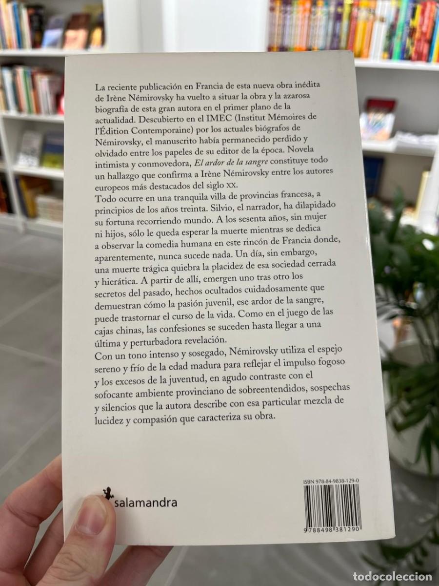 Libros de segunda mano: El ardor de la sangre (Ir&eacute;ne N&eacute;mirovsky) - Foto 2
