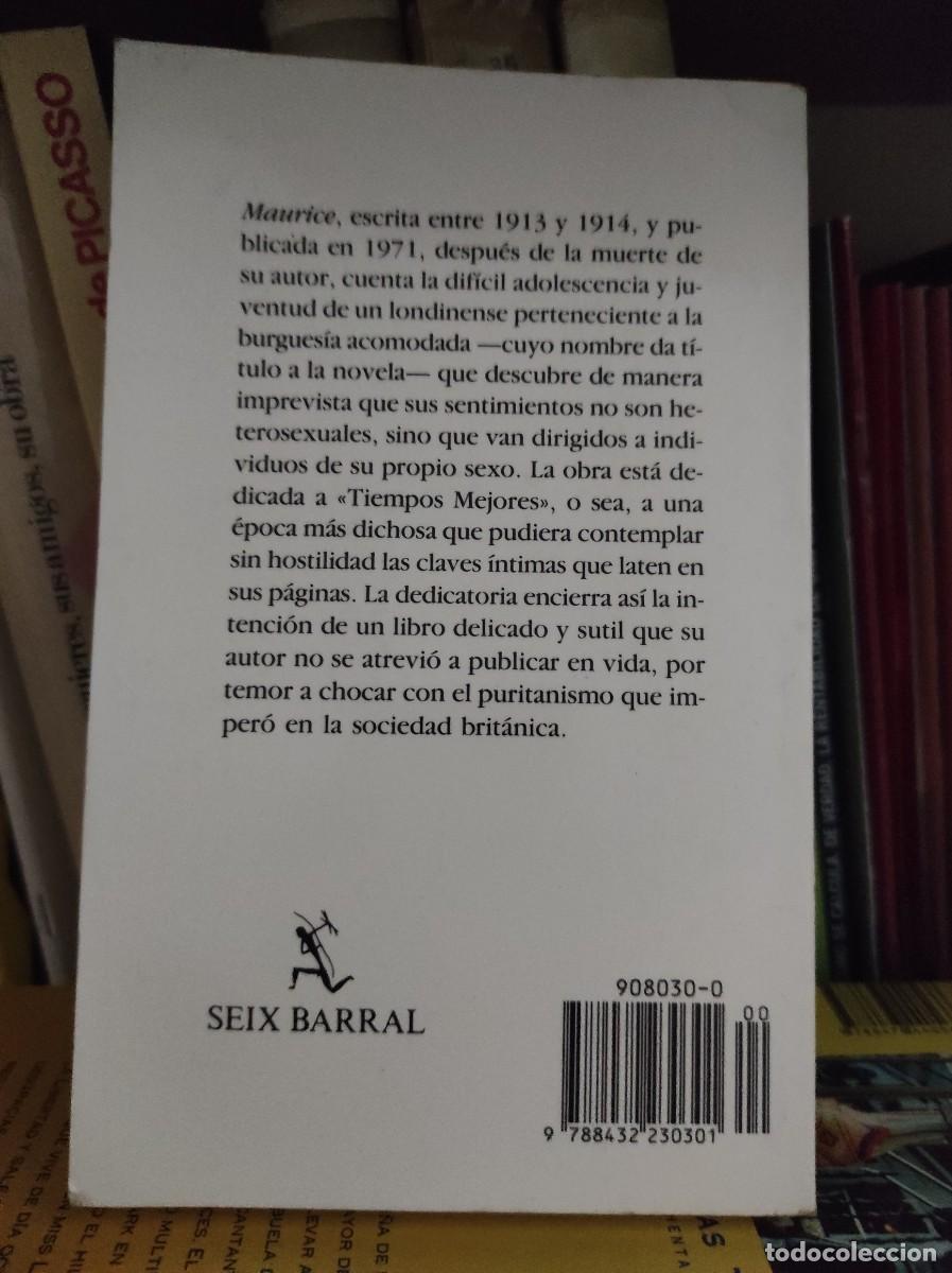 Libros de segunda mano: MAURICE - E.M. Forster - Foto 2