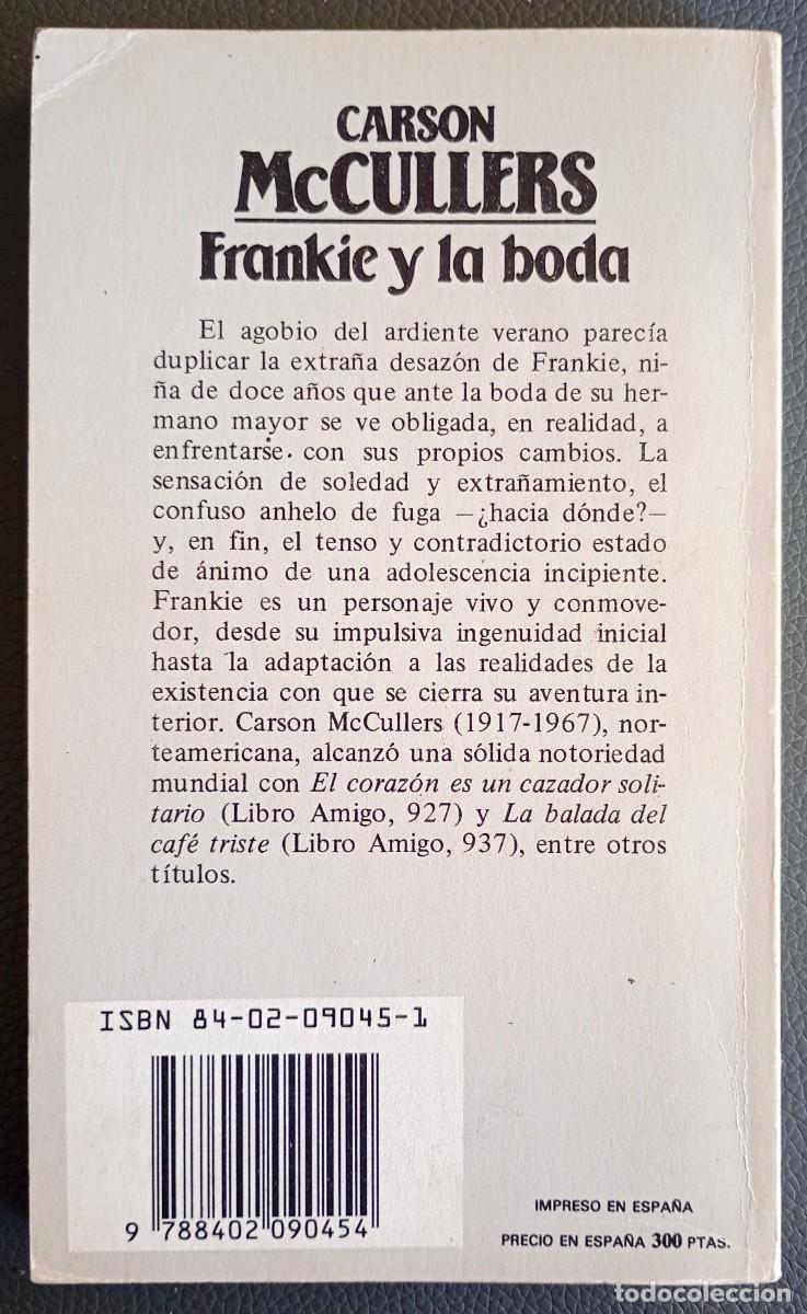 Libros de segunda mano: Carson McCullers . Frankie y la boda - Foto 2