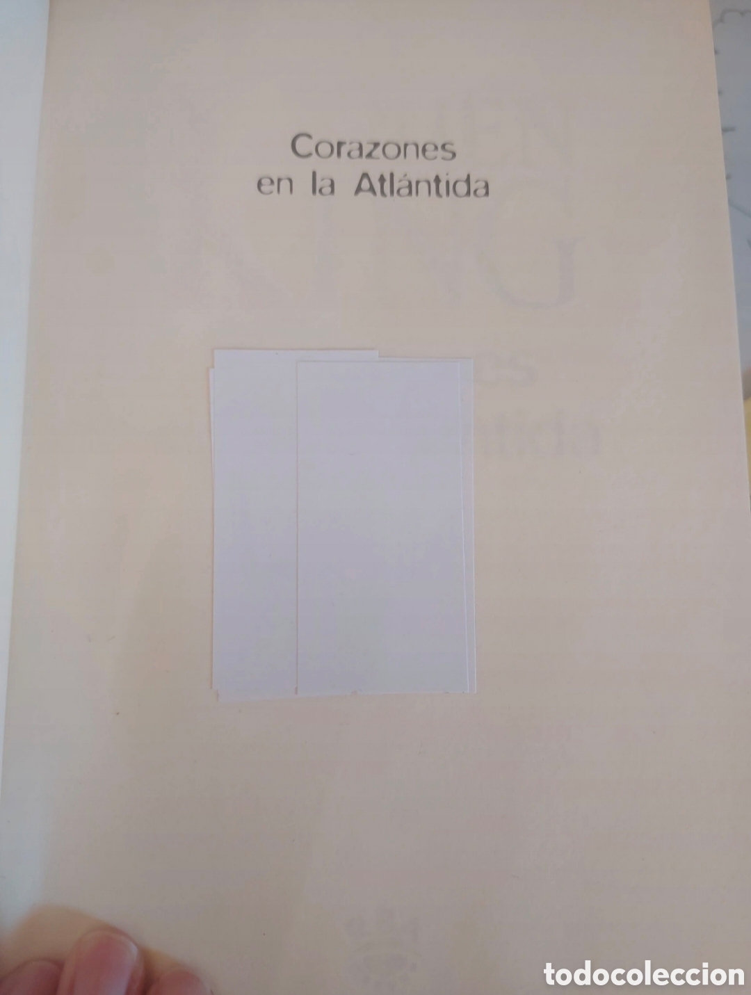 Libros de segunda mano: Corazones en la Atlantida - Foto 4