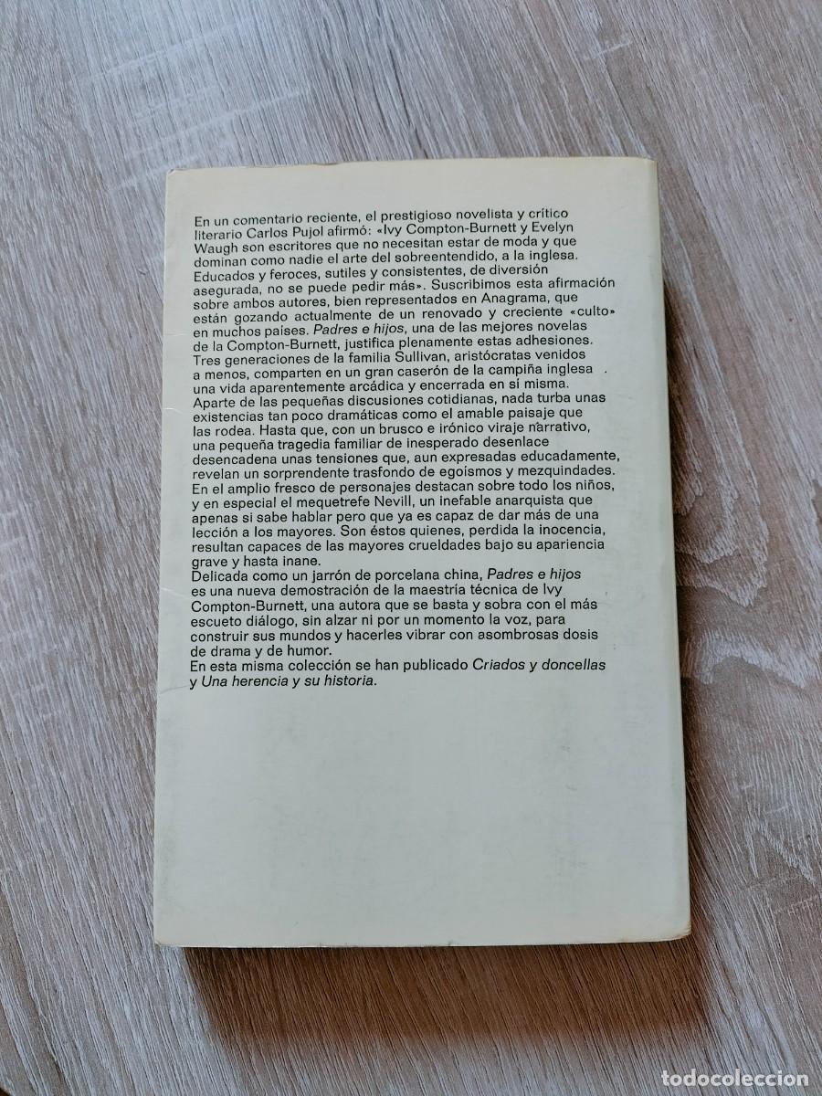 Libros de segunda mano: Padres e hijos - Ivy Compton-Burnett. Anagrama - Foto 2