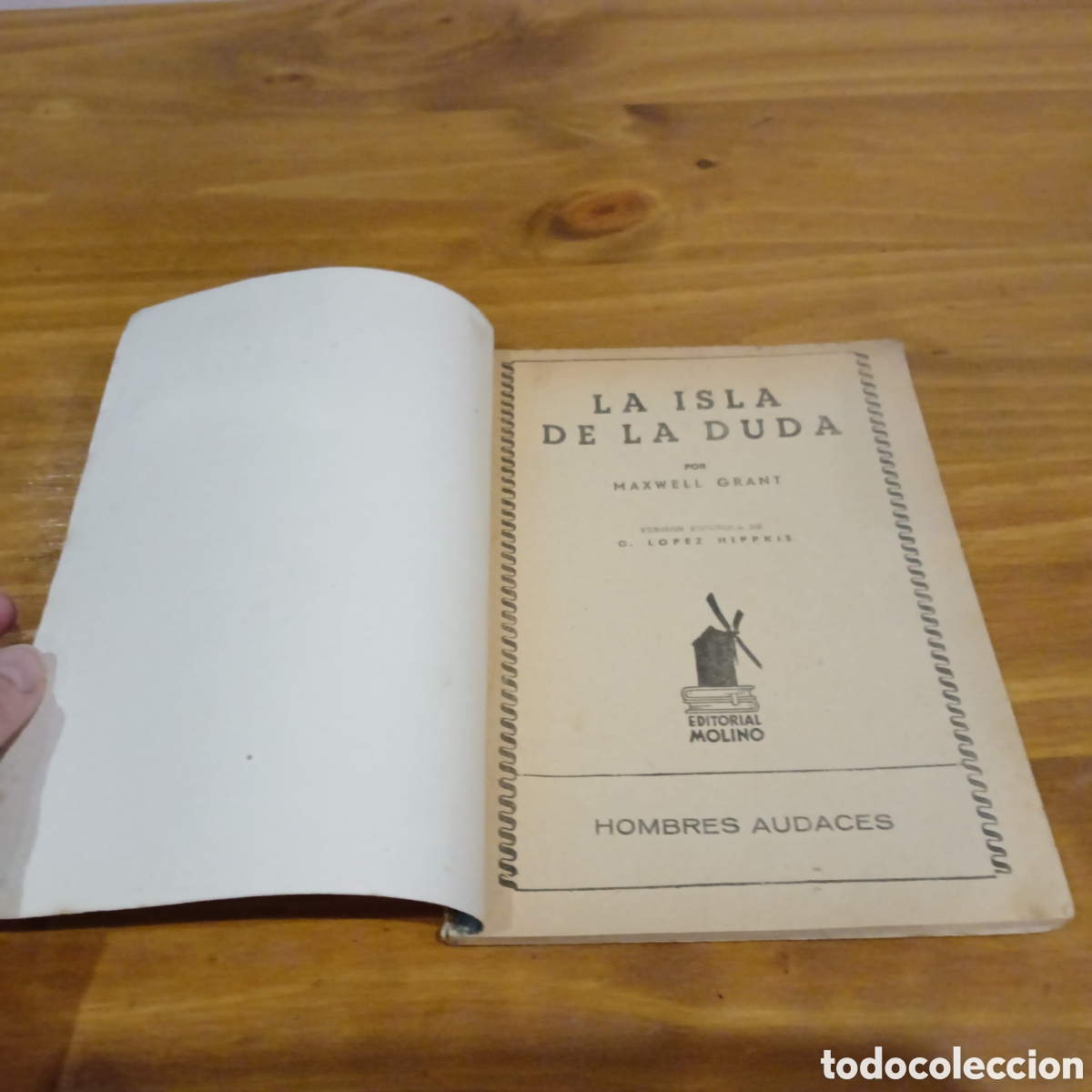 Libros de segunda mano: La isla de la duda. Hombres audaces - Foto 2