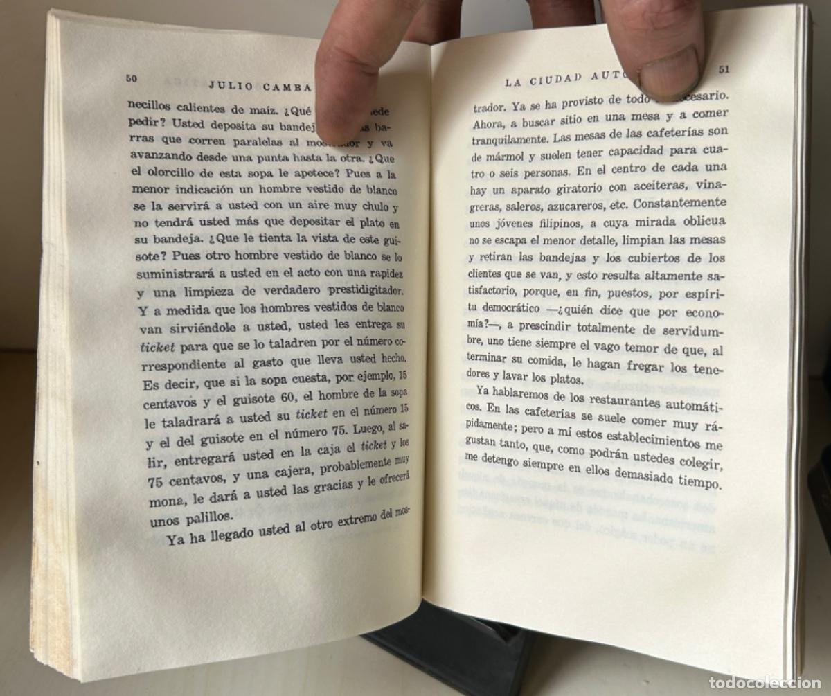 Libros de segunda mano: LA CIUDAD AUTOM&Aacute;TICA. Julio Camba - Foto 5