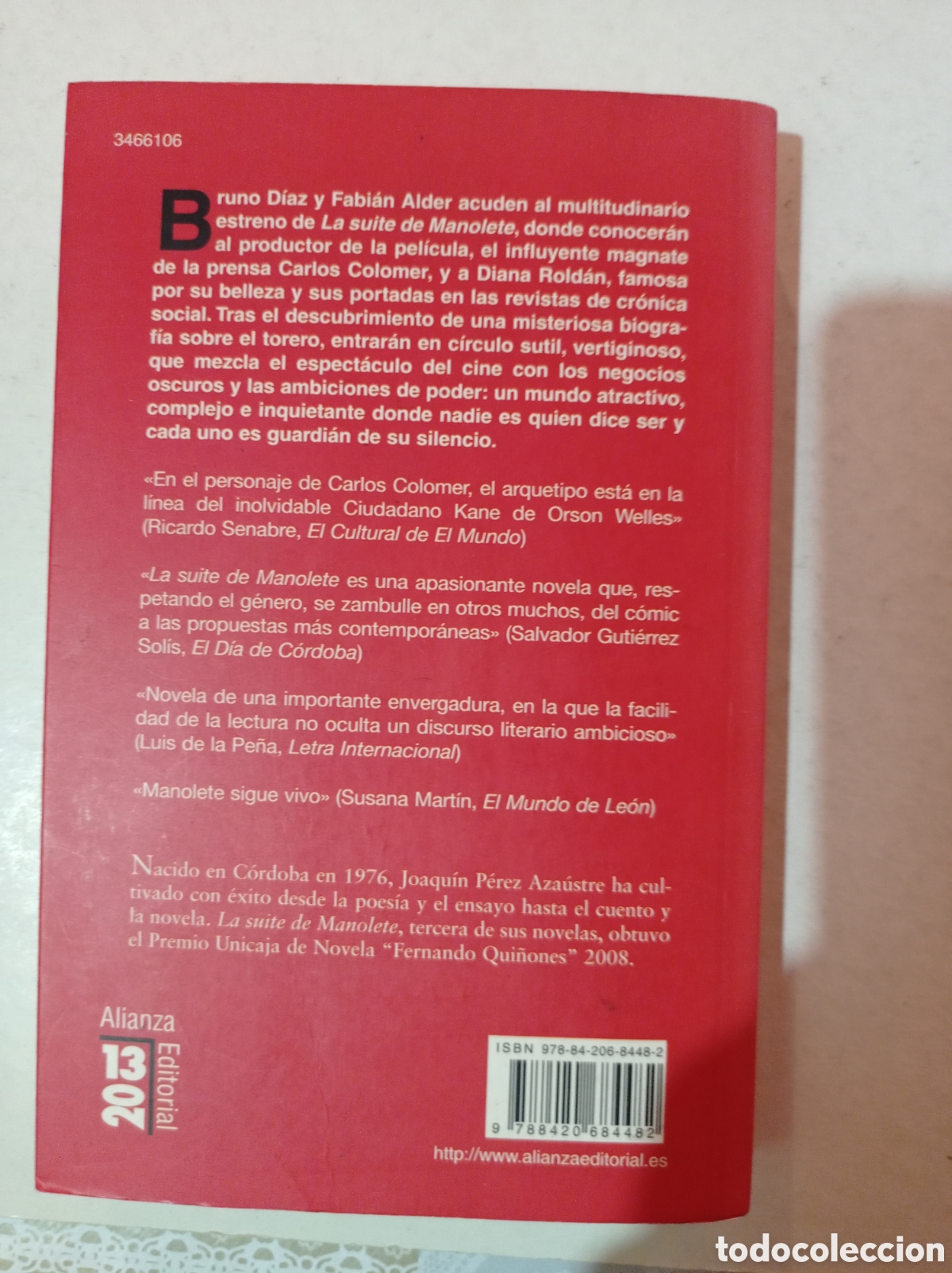 Libros de segunda mano: La suite de Manolete. - Foto 2