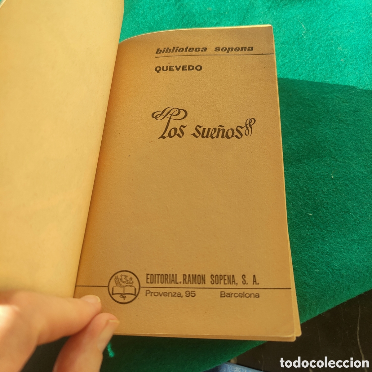 Libros de segunda mano: LOS SUE&Ntilde;OS. QUEVEDO. SOPENA, 1966. - Foto 3