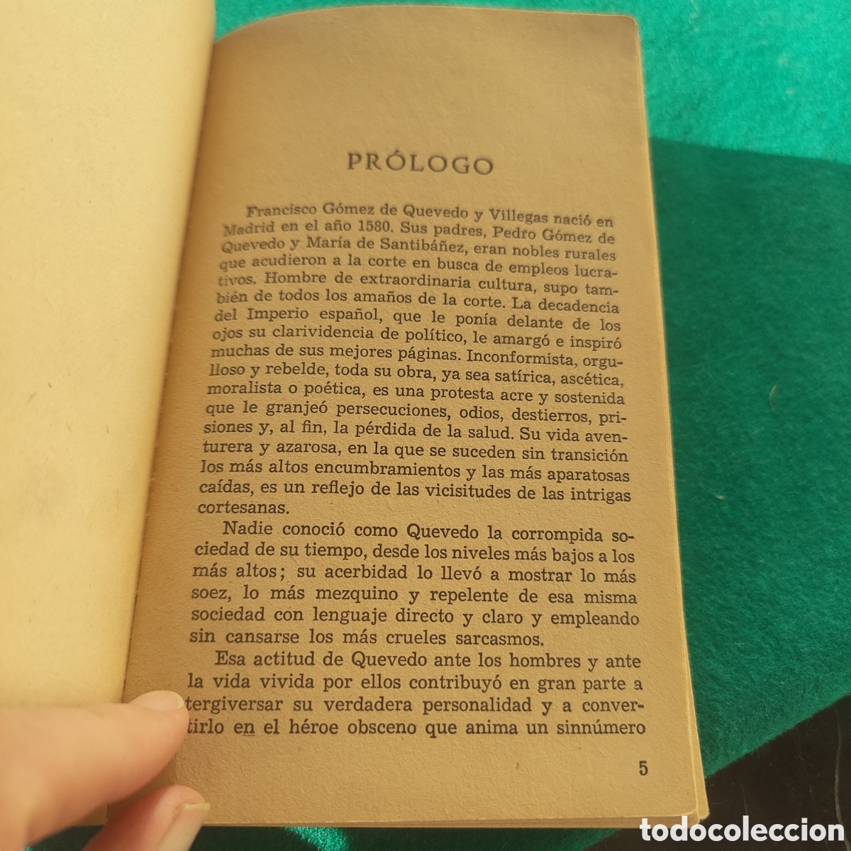 Libros de segunda mano: LOS SUE&Ntilde;OS. QUEVEDO. SOPENA, 1966. - Foto 4