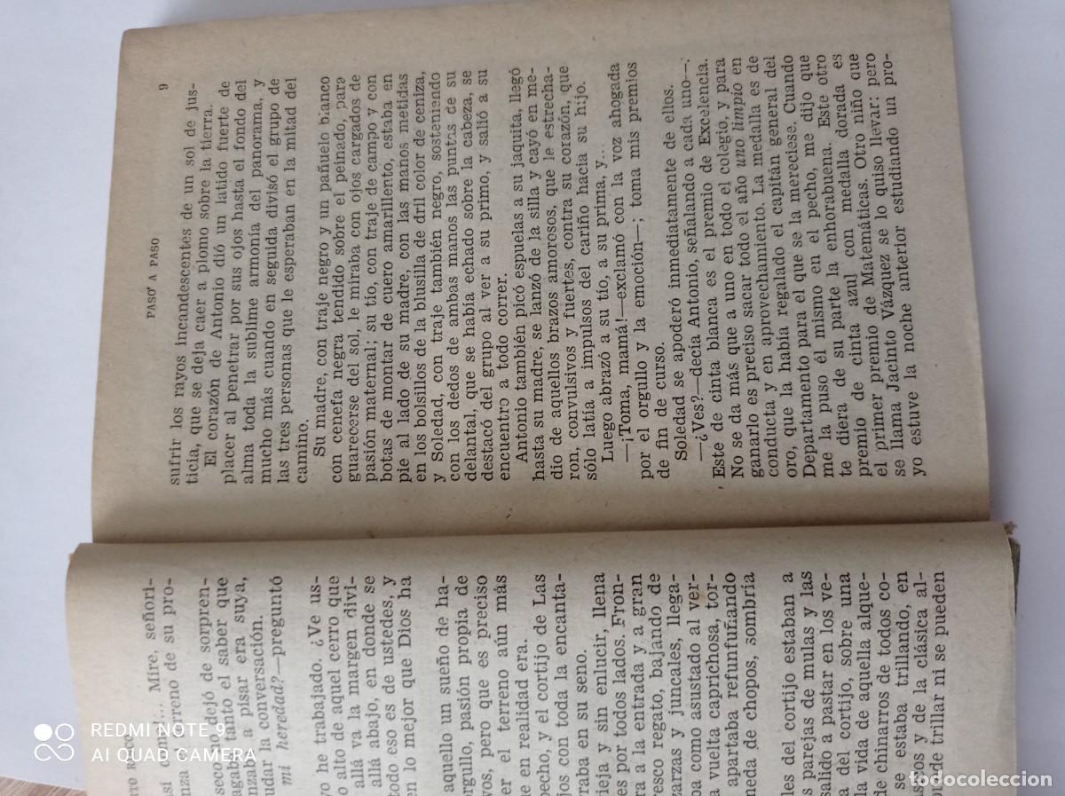 Libros de segunda mano: Libro &rdquo; Paso a paso&rdquo; AUTOR: A. Risco de 1949 - Foto 5