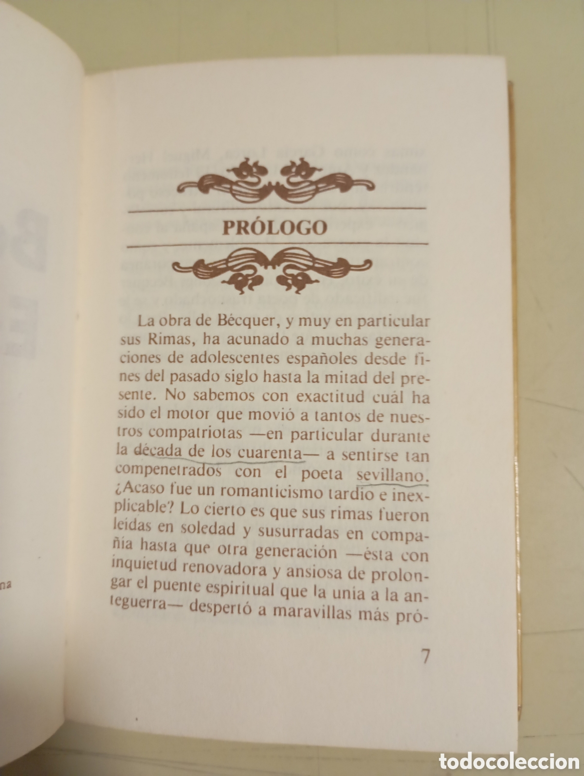 Libros de segunda mano: BECQUER ESCRITOS, ADIAX, BARCELONA, 1983 - Foto 2
