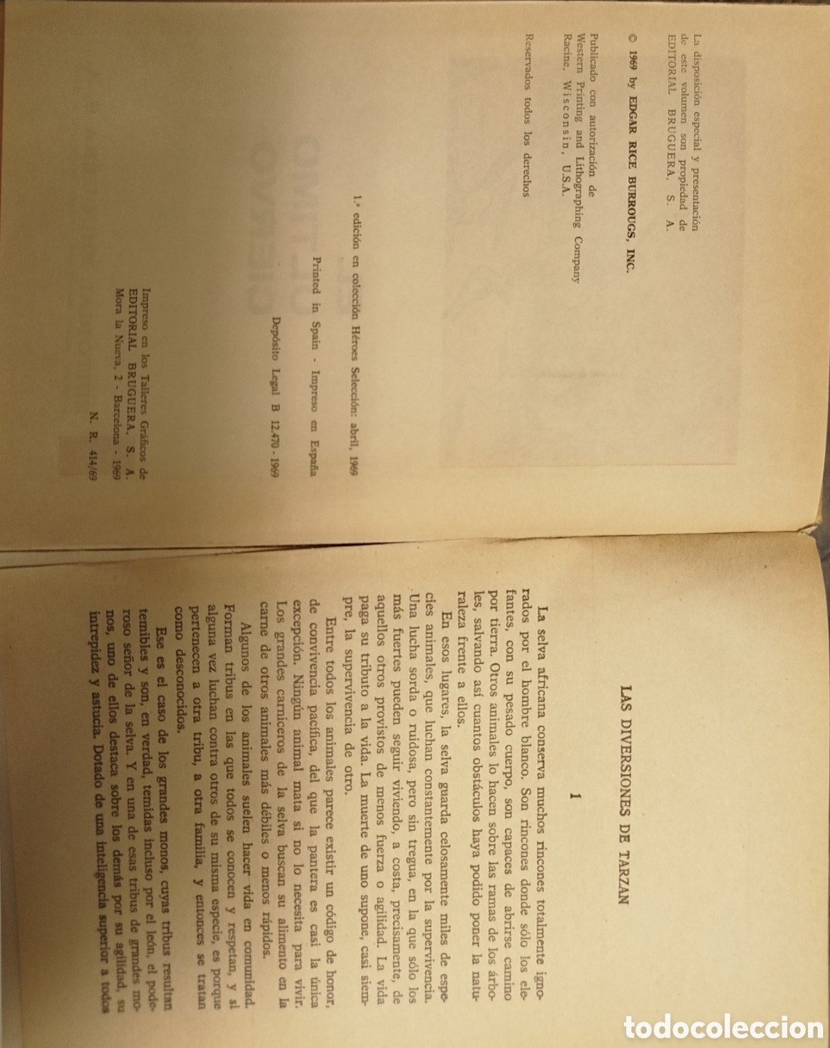 Libros de segunda mano: Tarz&aacute;n el &uacute;ltimo ciervo - Foto 2