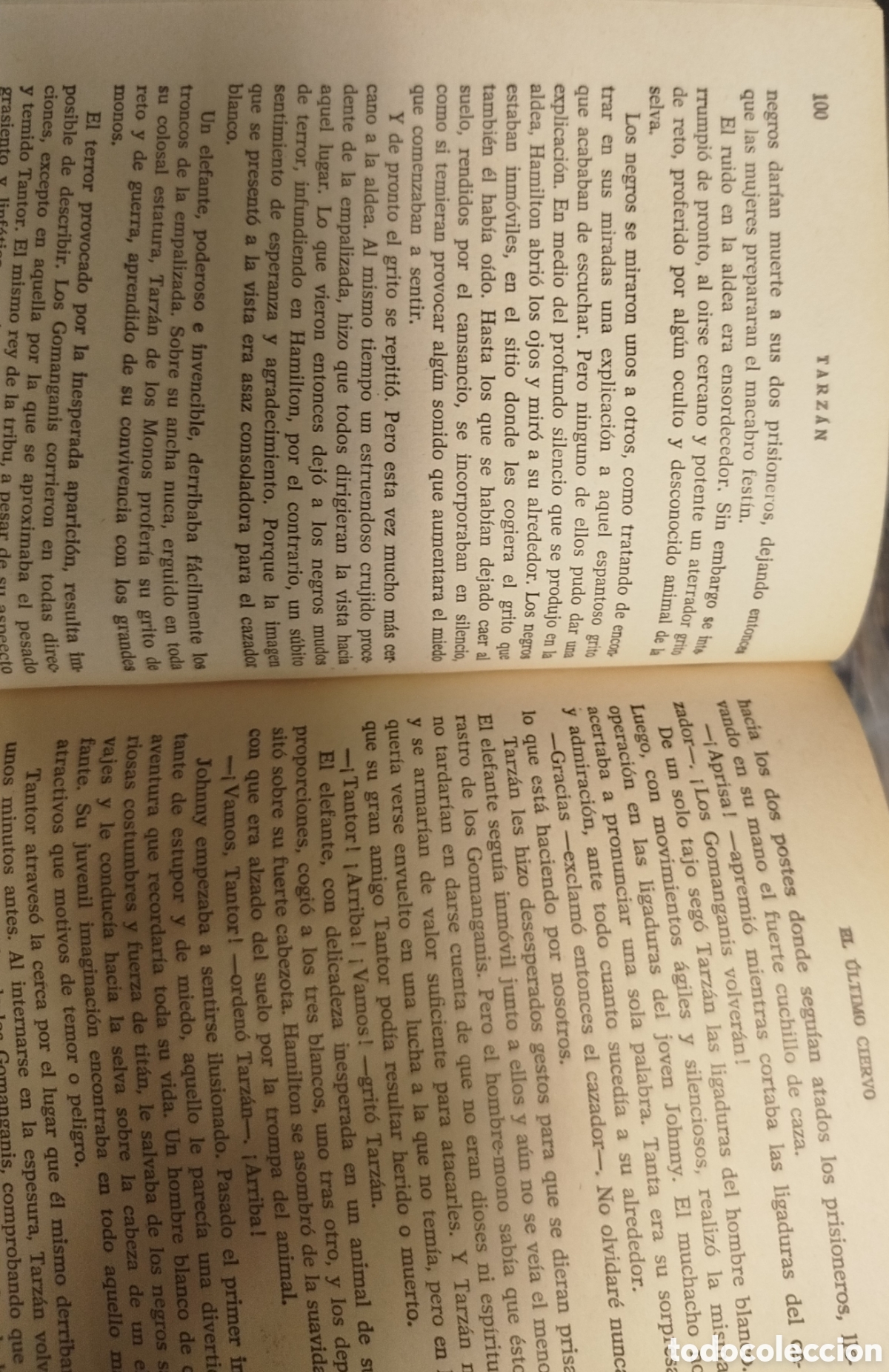 Libros de segunda mano: Tarz&aacute;n el &uacute;ltimo ciervo - Foto 3