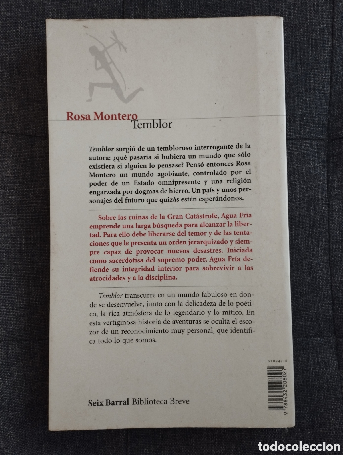 Libros de segunda mano: TEMBLOR (ROSA MONTERO) - Foto 4