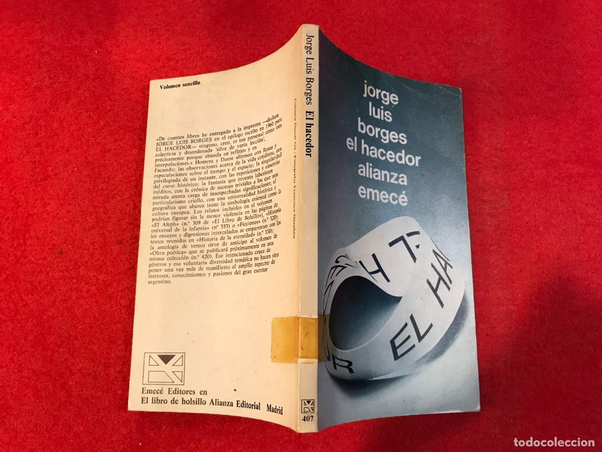 Libros de segunda mano: JORGE LUIS BORGES. EL HACEDOR. 1975 - Foto 1