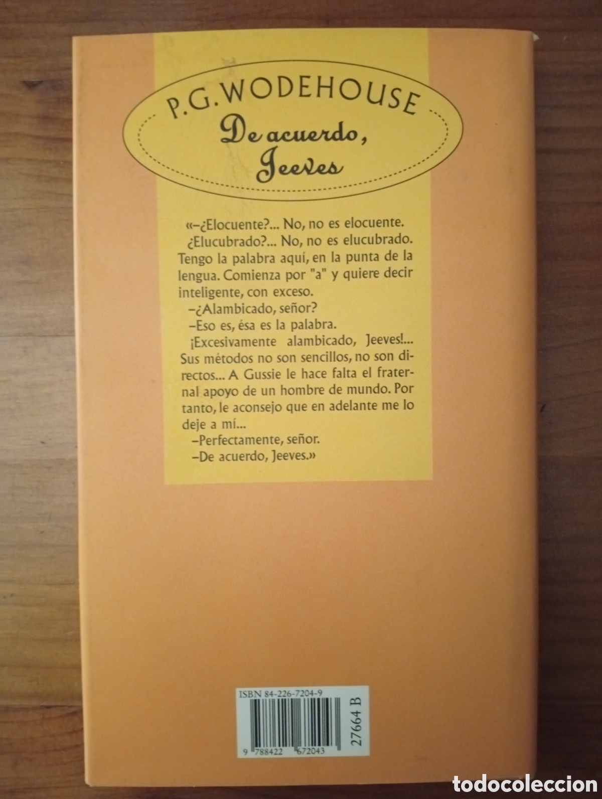 Libros de segunda mano: De acuerdo, Jeeves, Wodehouse, C&iacute;rculo de Lectores - Foto 2