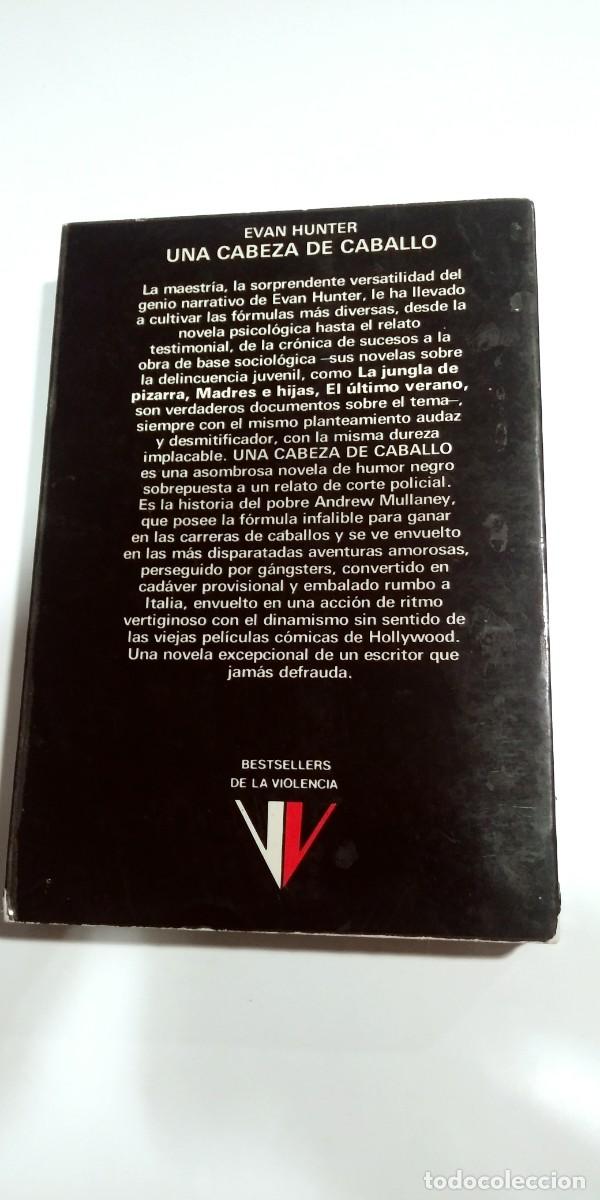 Libros de segunda mano: Una cabeza de caballo Evan Hunter - Foto 2