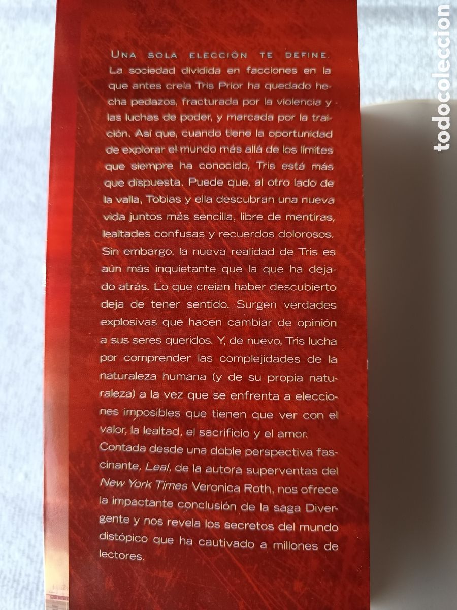 Libros de segunda mano: Leal. Saga Divergente - Veronica Roth - Foto 3