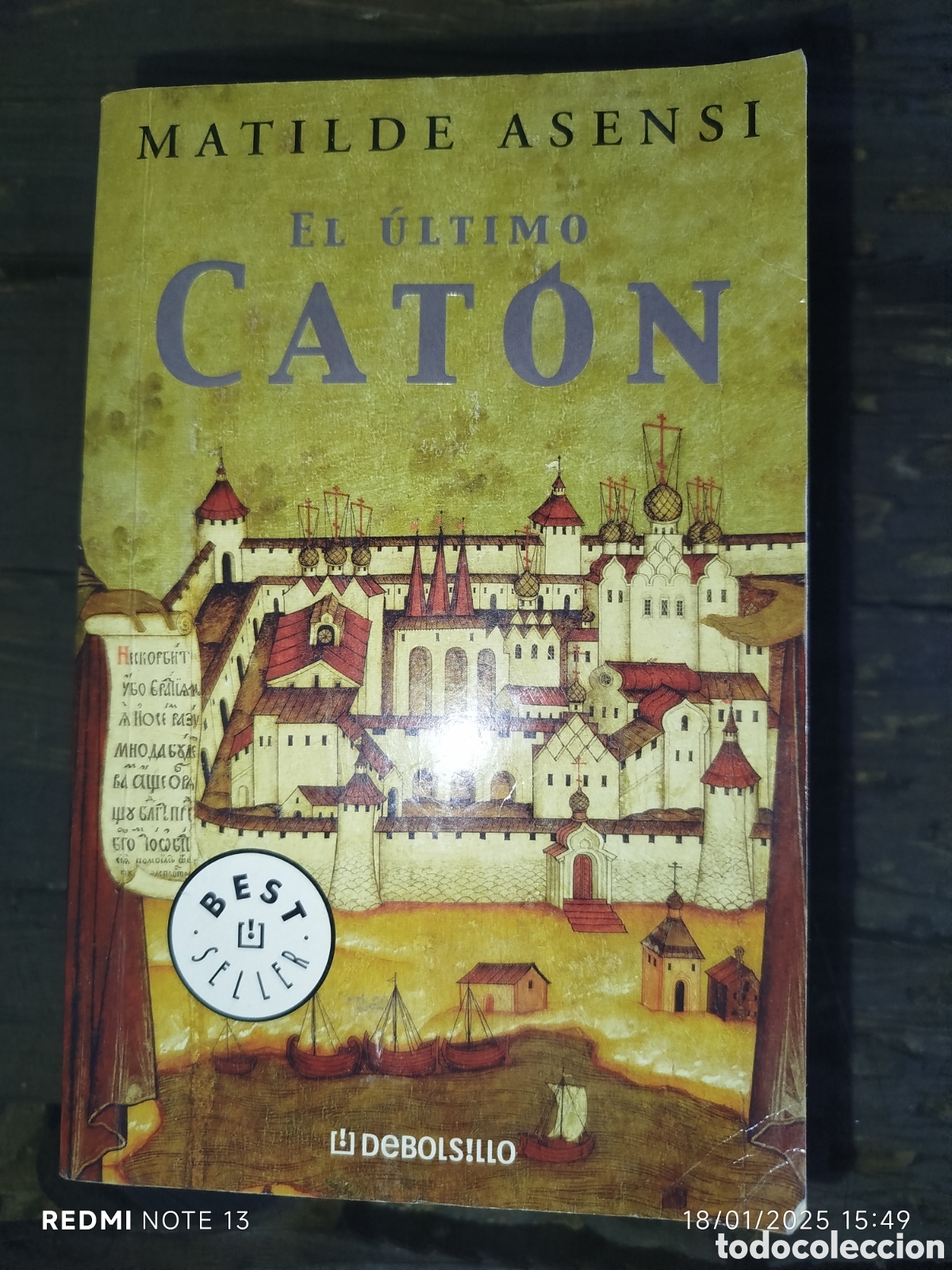 Libros de segunda mano: El &uacute;ltimo cat&oacute;n Matilde asensi - Foto 1