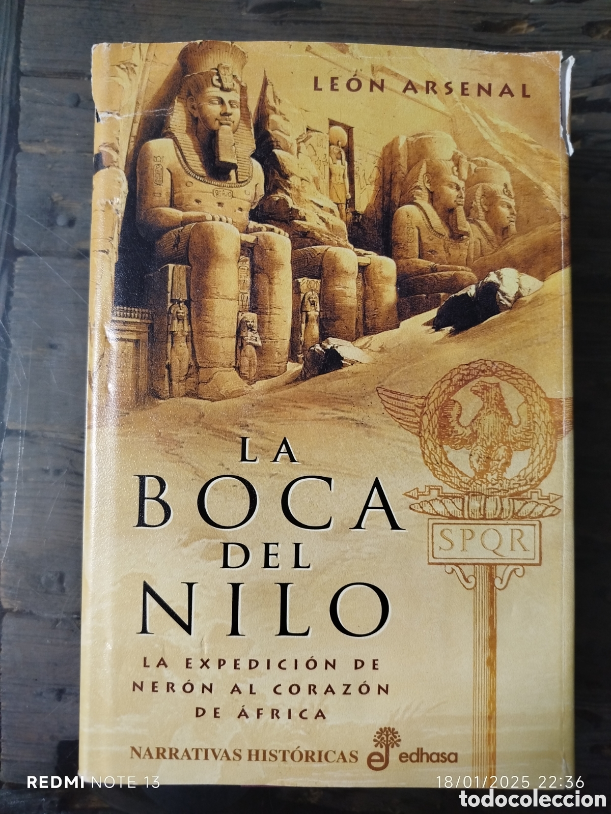 Libros de segunda mano: La boca del Nilo.firmado