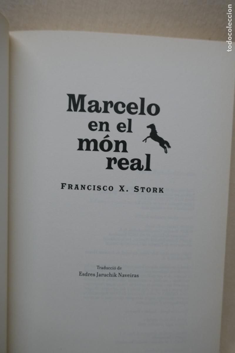 Libros de segunda mano: Francisco X. Stork - Marcelo en el m&oacute;n real - Foto 6