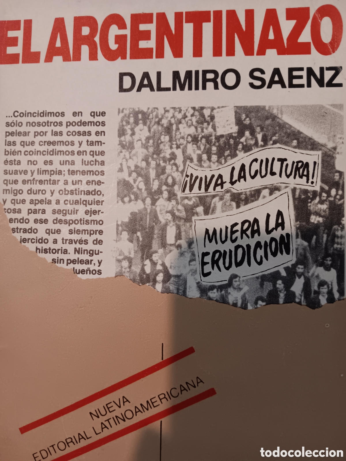 Libros de segunda mano: Dalmiro S&aacute;enz. El argentinazo - Foto 1