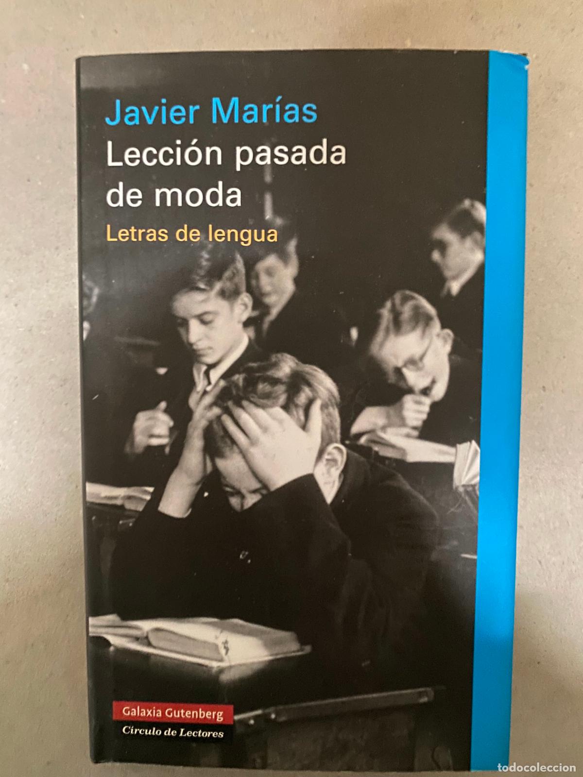 Libros de segunda mano: LECCION PASADA DE MODA * - MARIAS, JAVIER, - Foto 1