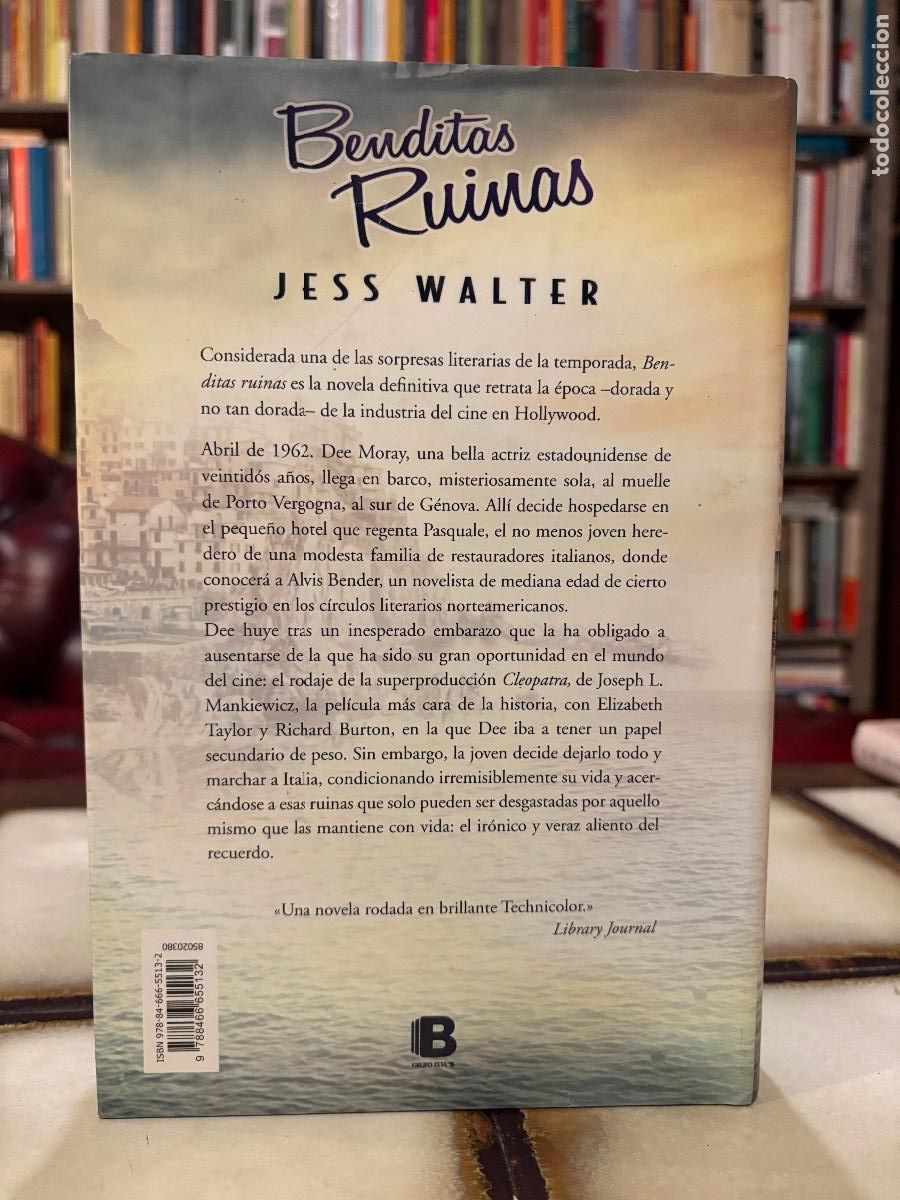 Libros de segunda mano: Benditas ruinas. Jess Walter. - Foto 2