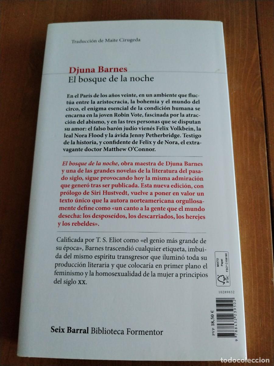 Libros de segunda mano: El bosque de la noche -Djuna Barnes - Foto 3