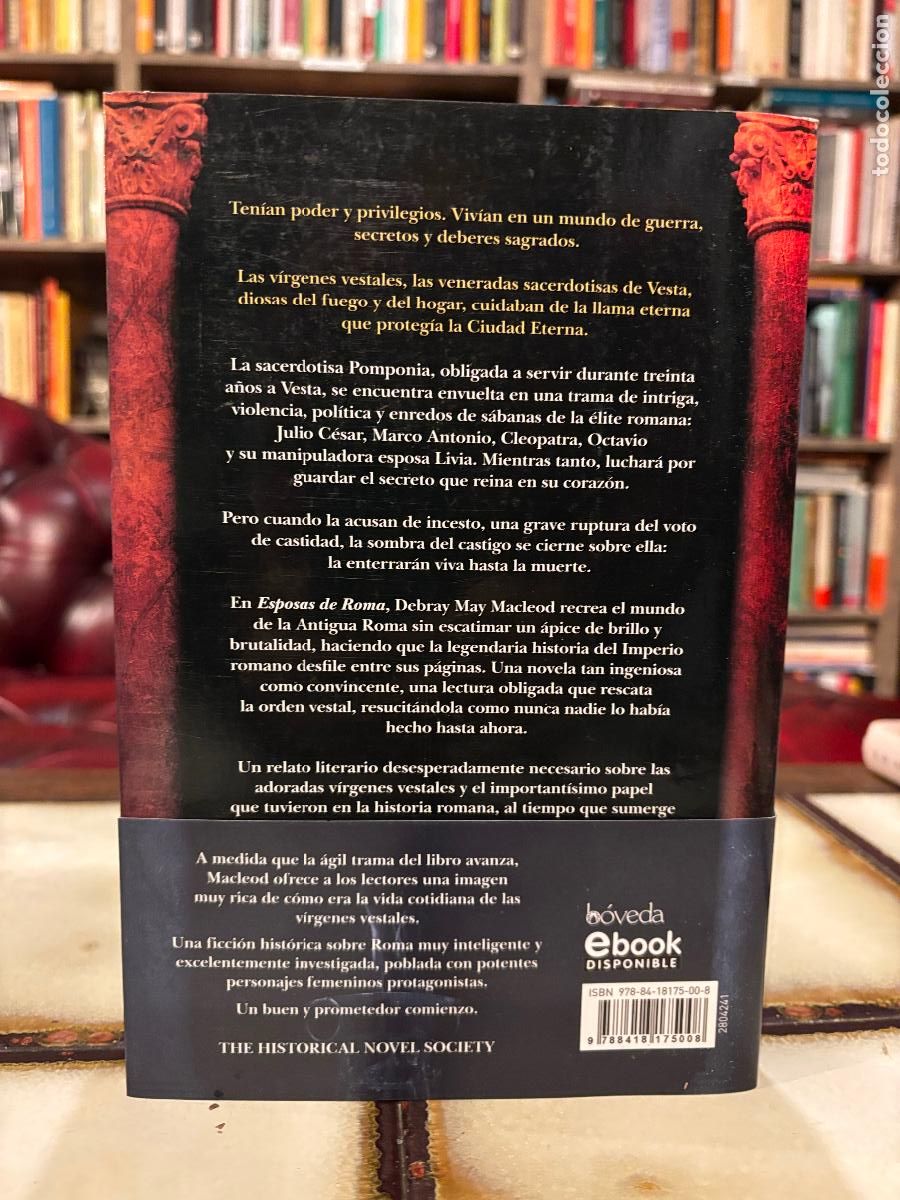 Libros de segunda mano: Esposas de Roma. Debra May Macleod - Foto 2