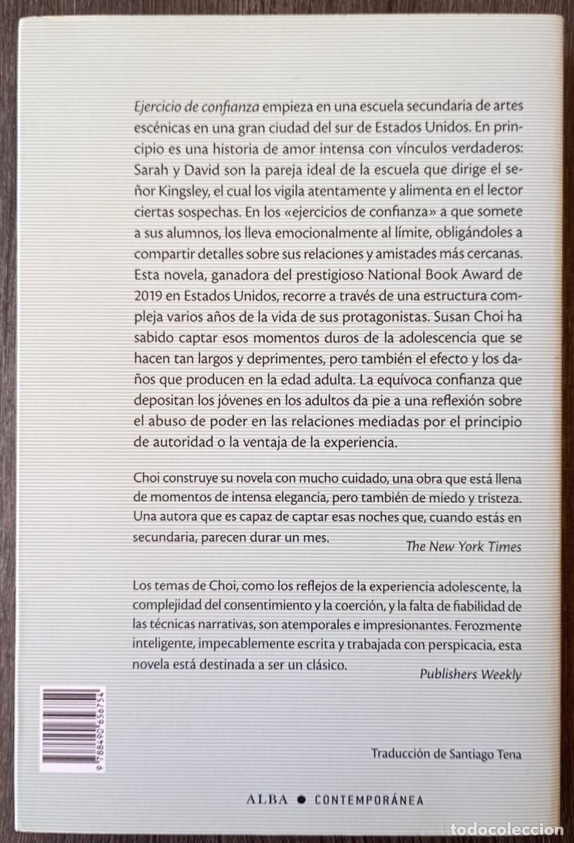 Libros de segunda mano: Susan Choi . Ejercicio de confianza - Foto 2