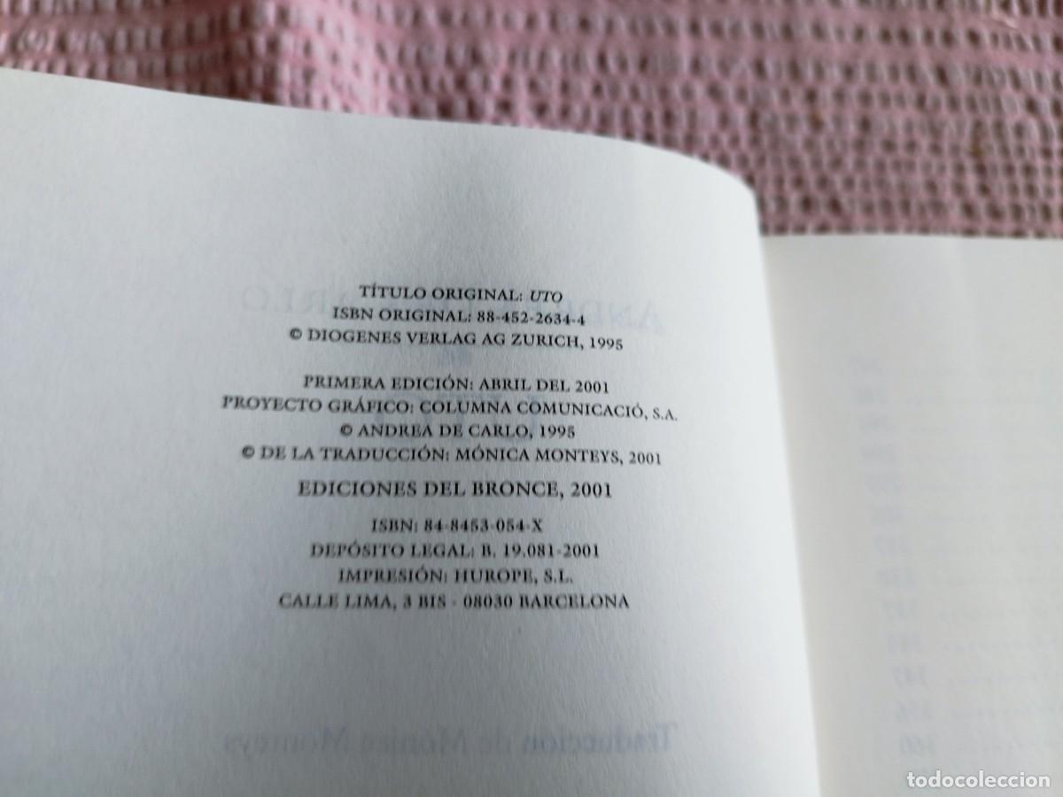Libros de segunda mano: UTO / ANDRE DE CARLO / EVA 248 / DEL BRONCE - Foto 5