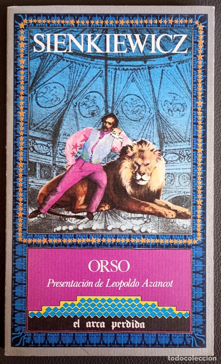 Libros de segunda mano: Henryk Sienkiewicz . Orso - Foto 1