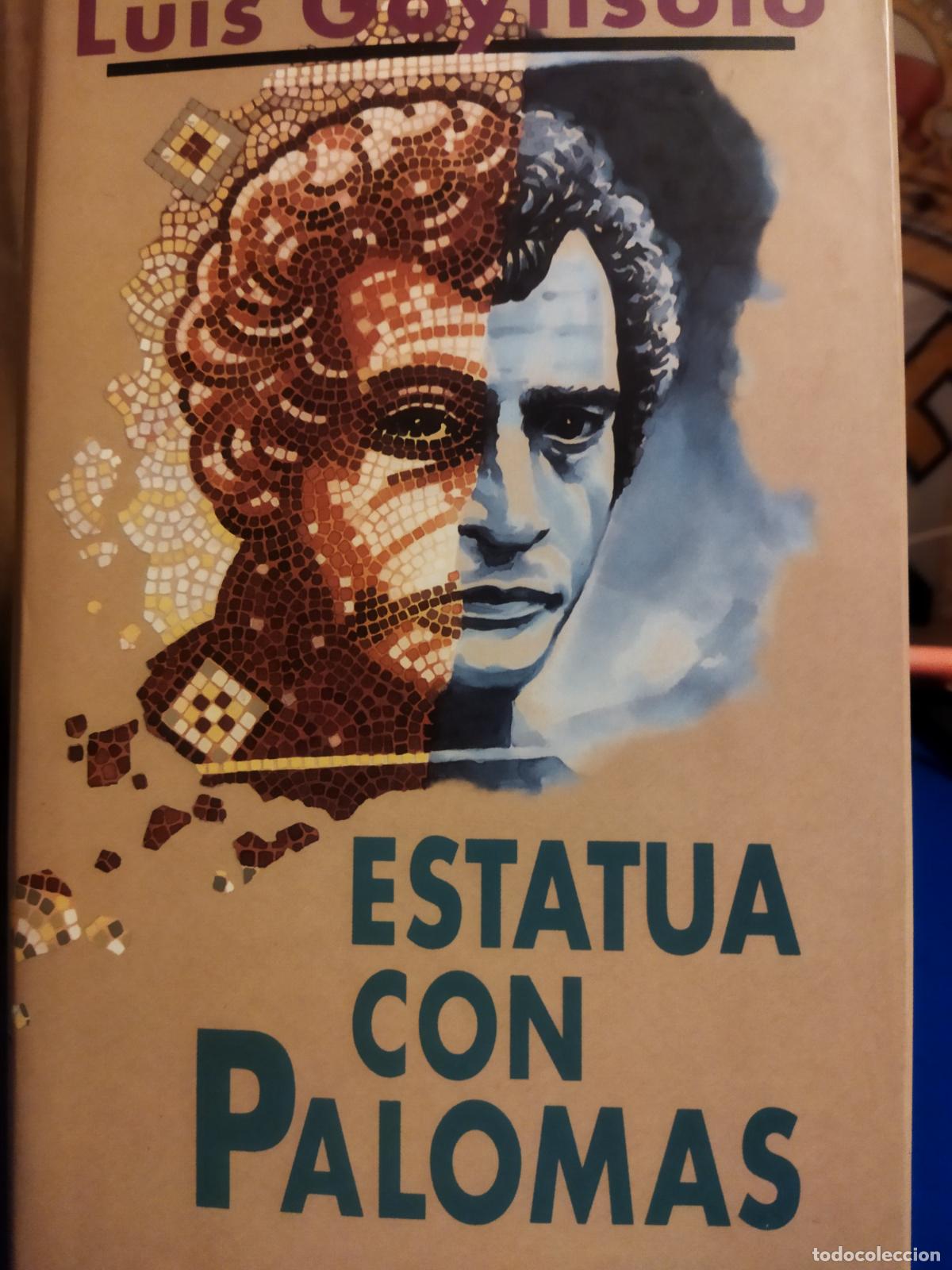 Libros de segunda mano: Estatua con palomas Luis Guytisolo - Foto 1