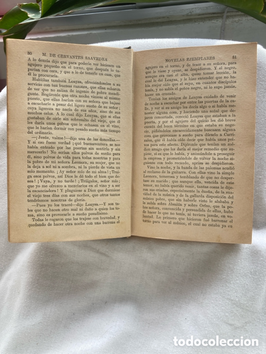 Libros de segunda mano: NOVELAS EJEMPLARES M. DE CERVANTES SAAVEDRA - Foto 6