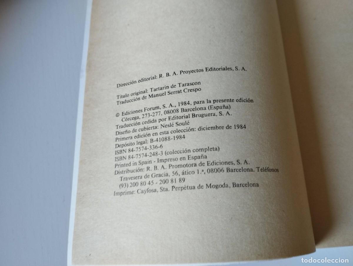Libros de segunda mano: Tartarin de Tarascon Alphonse Daudet - Foto 3