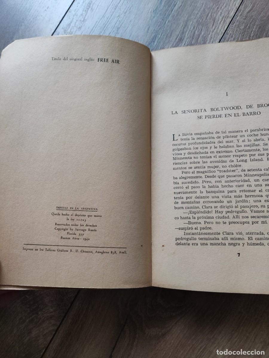 Libros de segunda mano: Aire libre de Sinclair Lewis de 1942 - Foto 2
