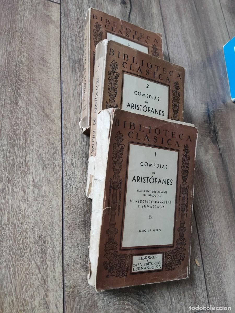 Libros de segunda mano: Pack Comedias de Arist&oacute;fanes 3 libros - Foto 2