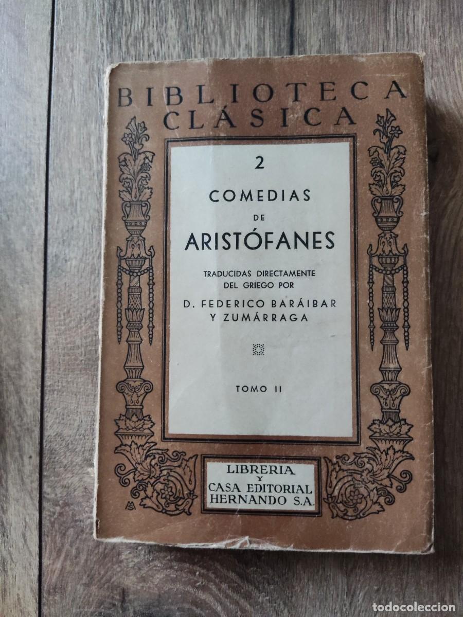 Libros de segunda mano: Pack Comedias de Arist&oacute;fanes 3 libros - Foto 4