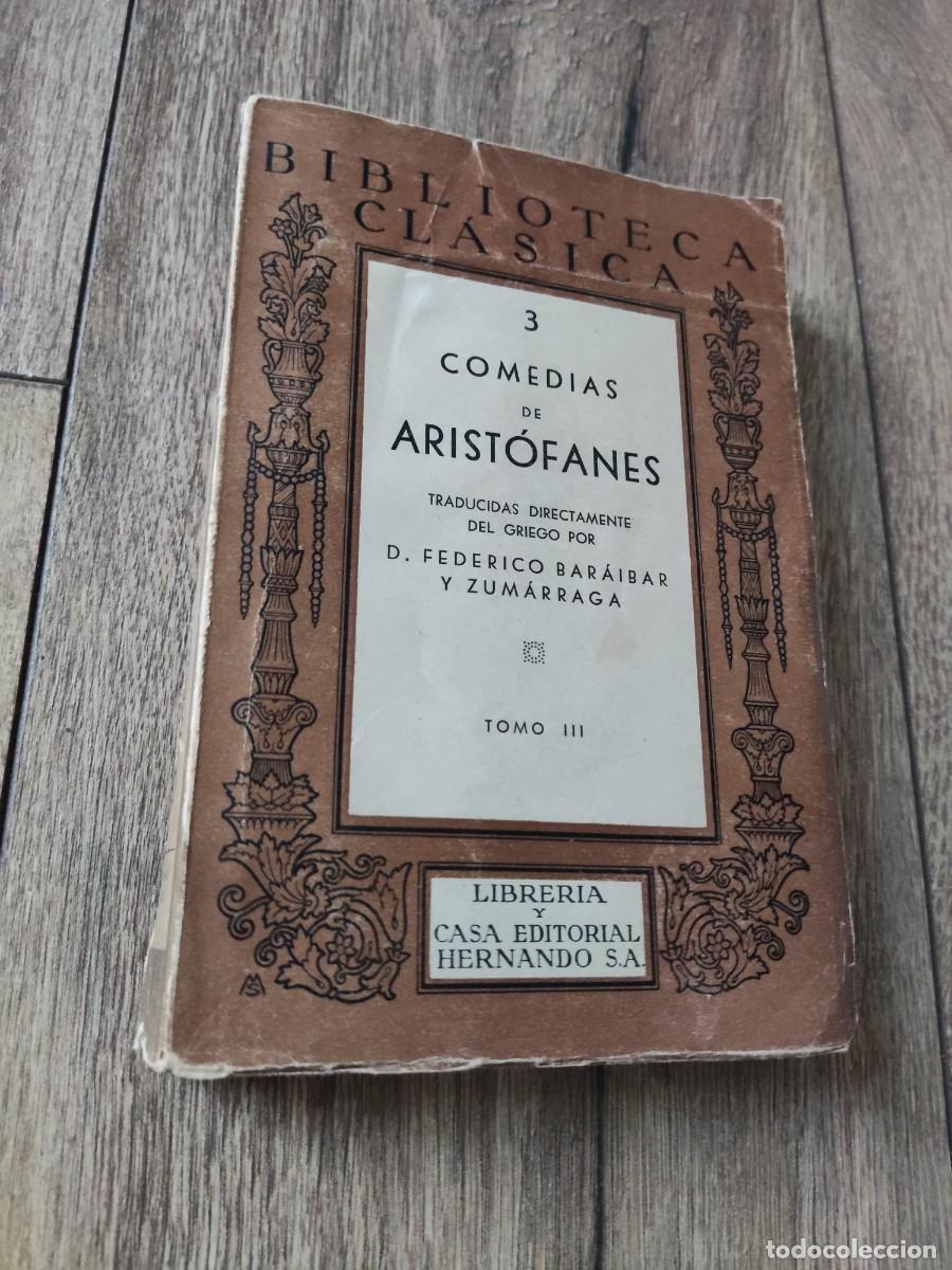 Libros de segunda mano: Pack Comedias de Arist&oacute;fanes 3 libros - Foto 5