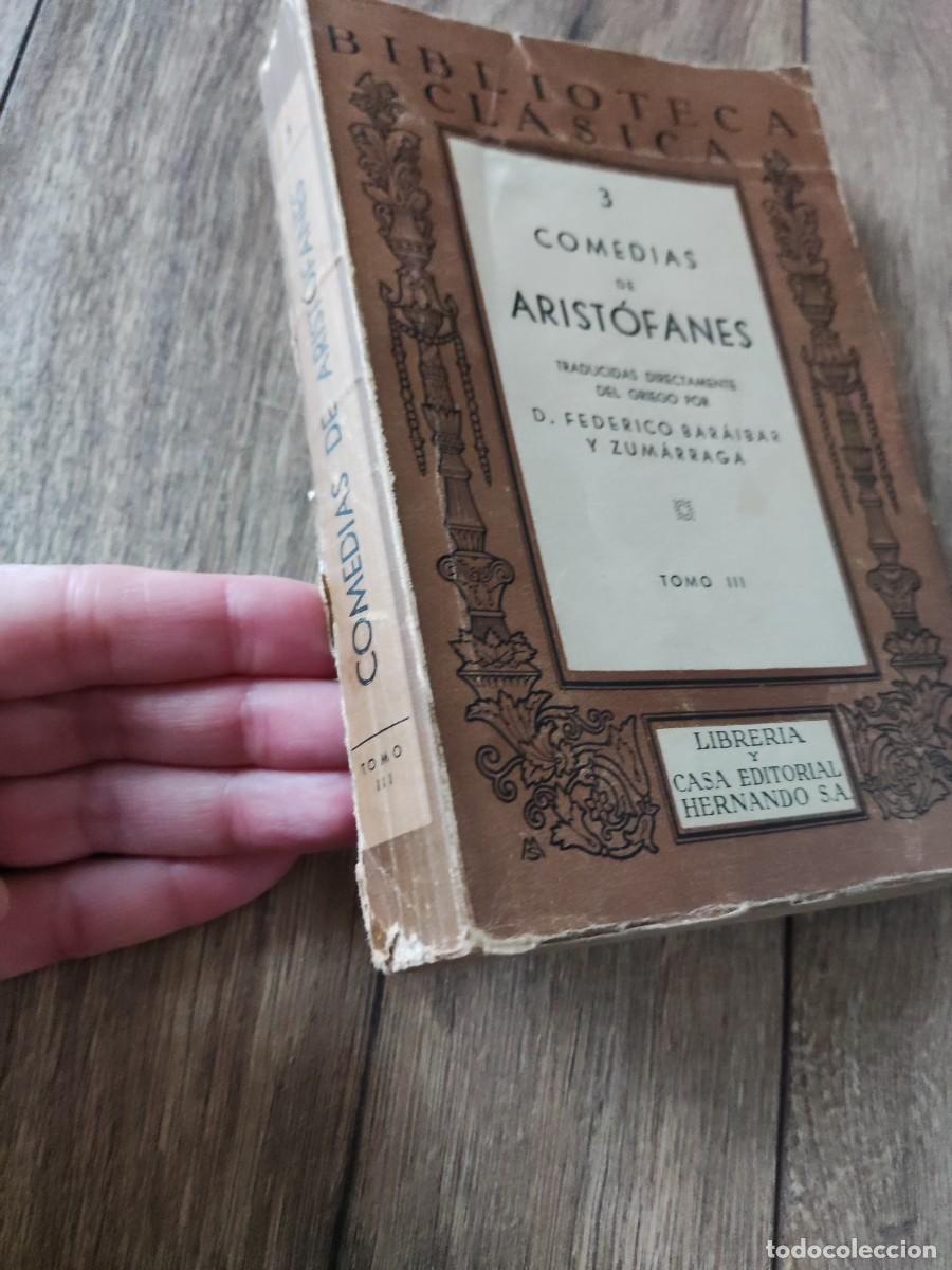 Libros de segunda mano: Pack Comedias de Arist&oacute;fanes 3 libros - Foto 8