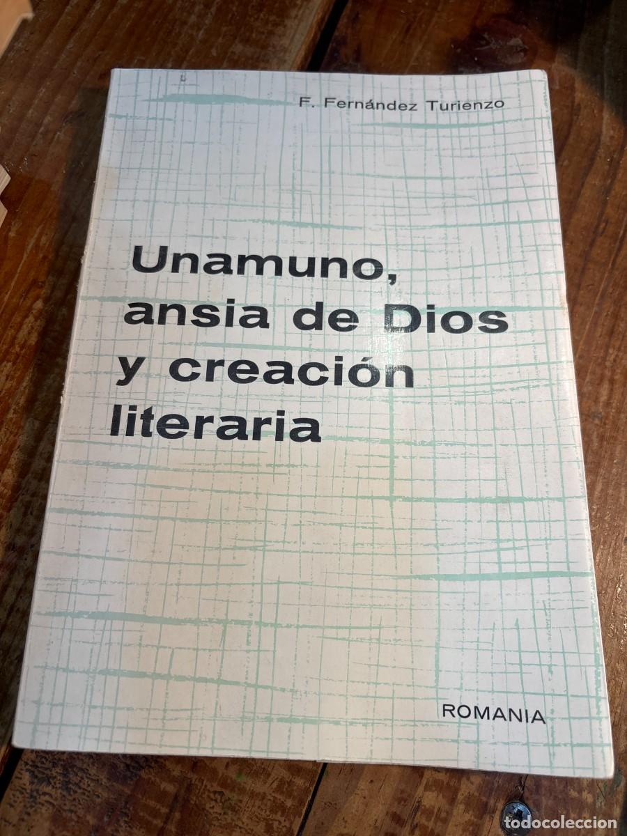 Libros de segunda mano: Unamuno, ansia de Dios y creaci&oacute;n literaria