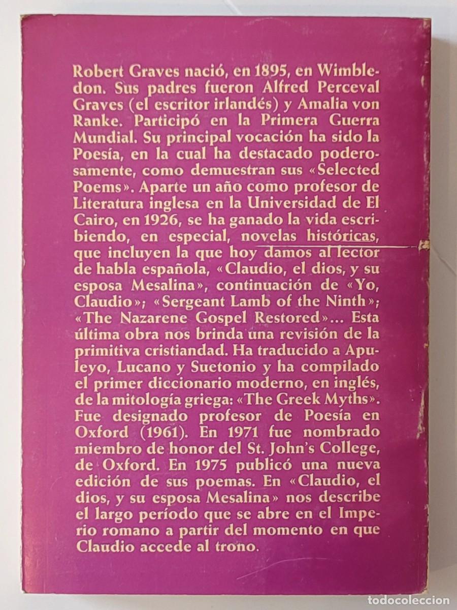 Libros de segunda mano: Claudio, el Dios - Robert Graves - Foto 2