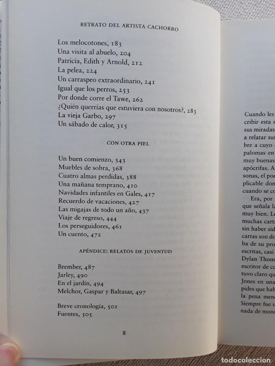 Libros de segunda mano: RELATOS COMPLETOS. DYLAN THOMAS. - Foto 5