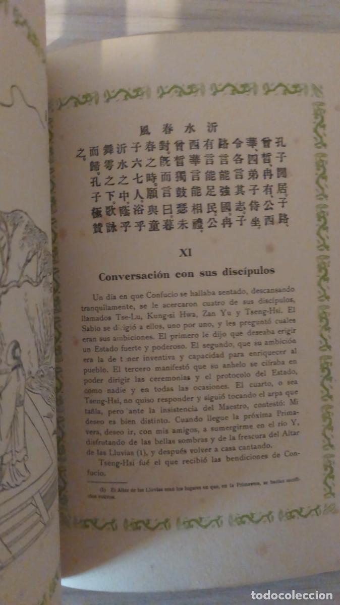 Libros de segunda mano: Escenas de la Vida de Confucio. Espa&ntilde;ol-chino - Foto 2