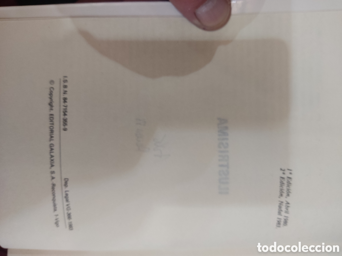Libros de segunda mano: Ilustr&iacute;sima ( Carlos Casares ) - Foto 3